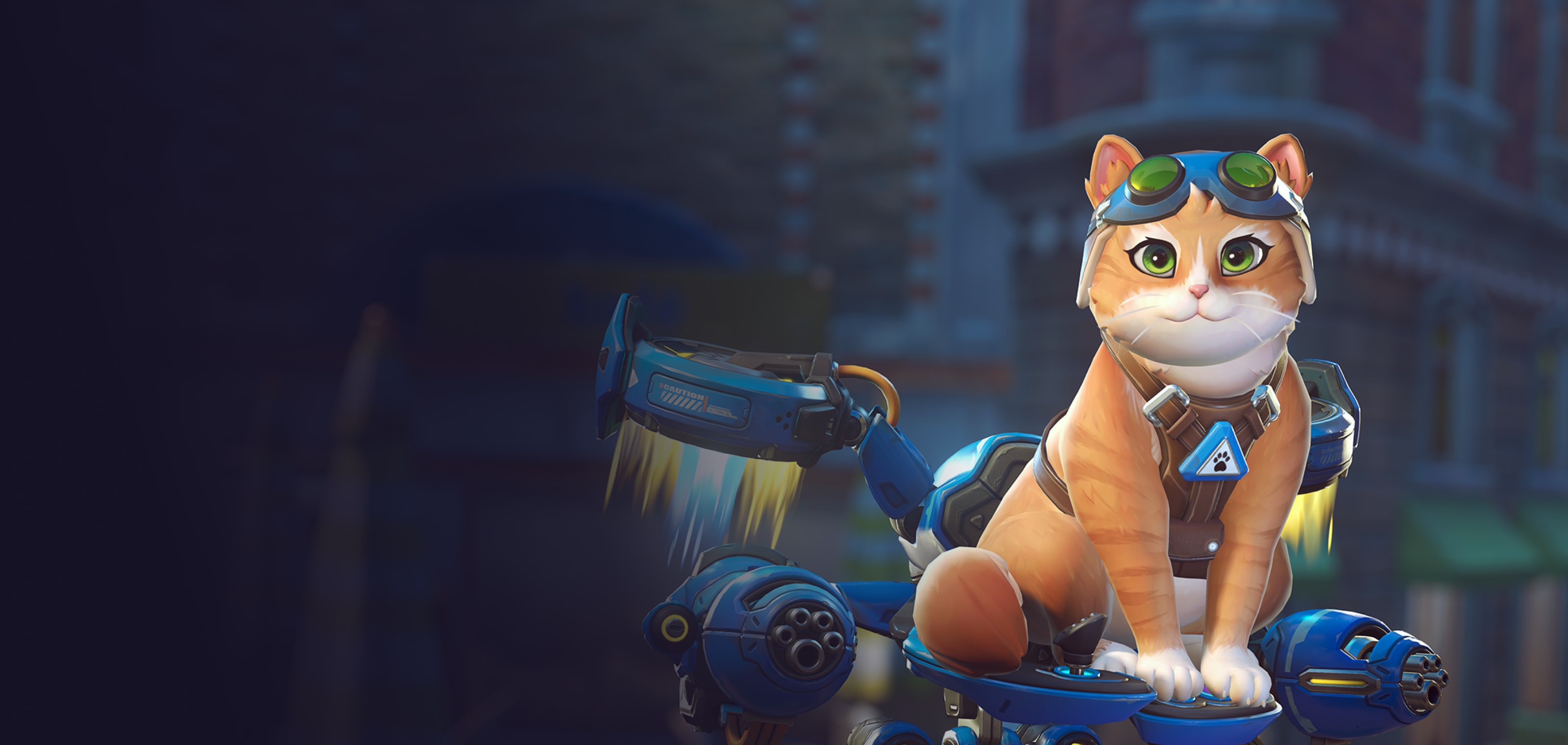 Jetpack Cat background
