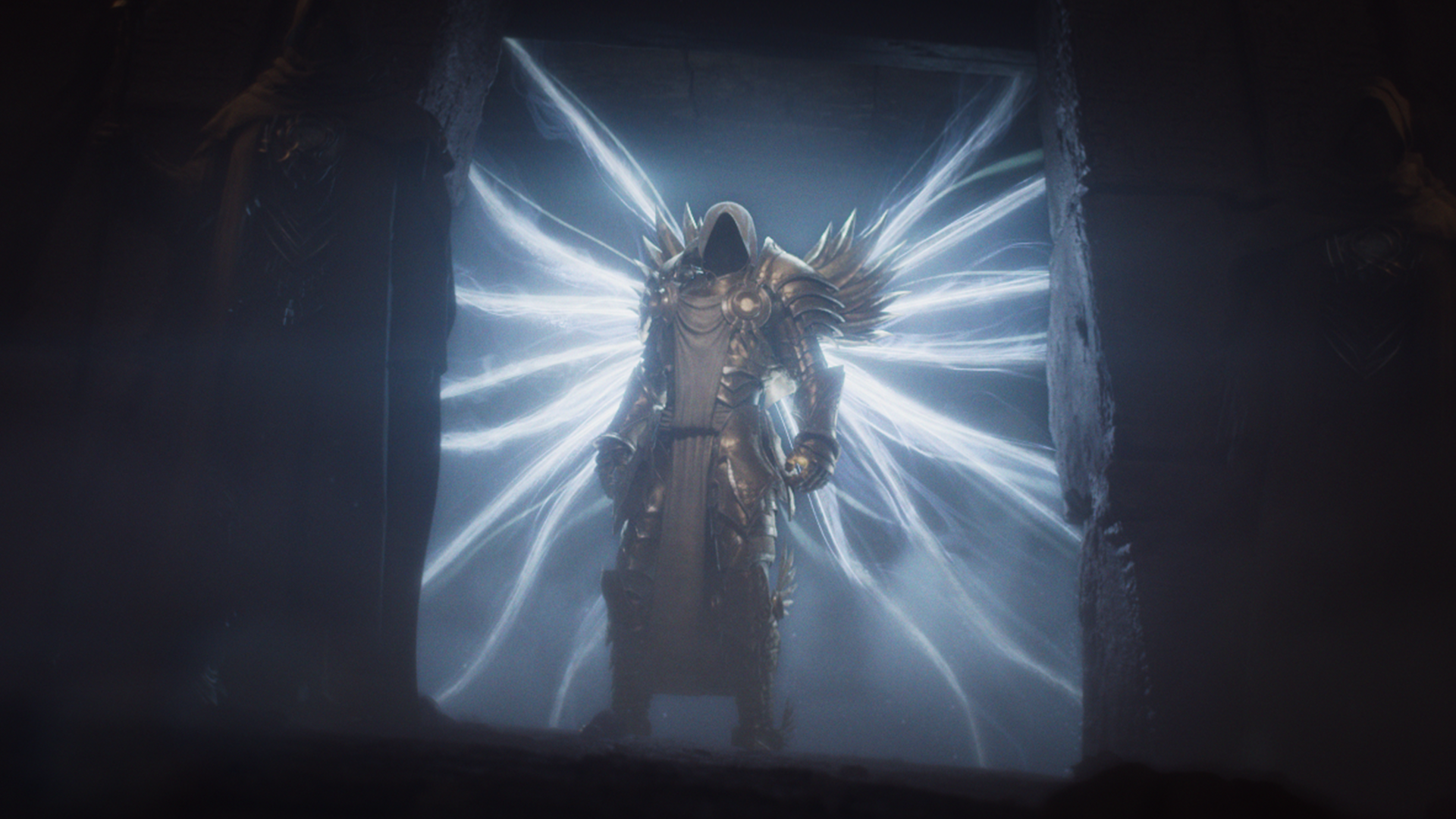 A screenshot from the Diablo II: Resurrected cinematics 