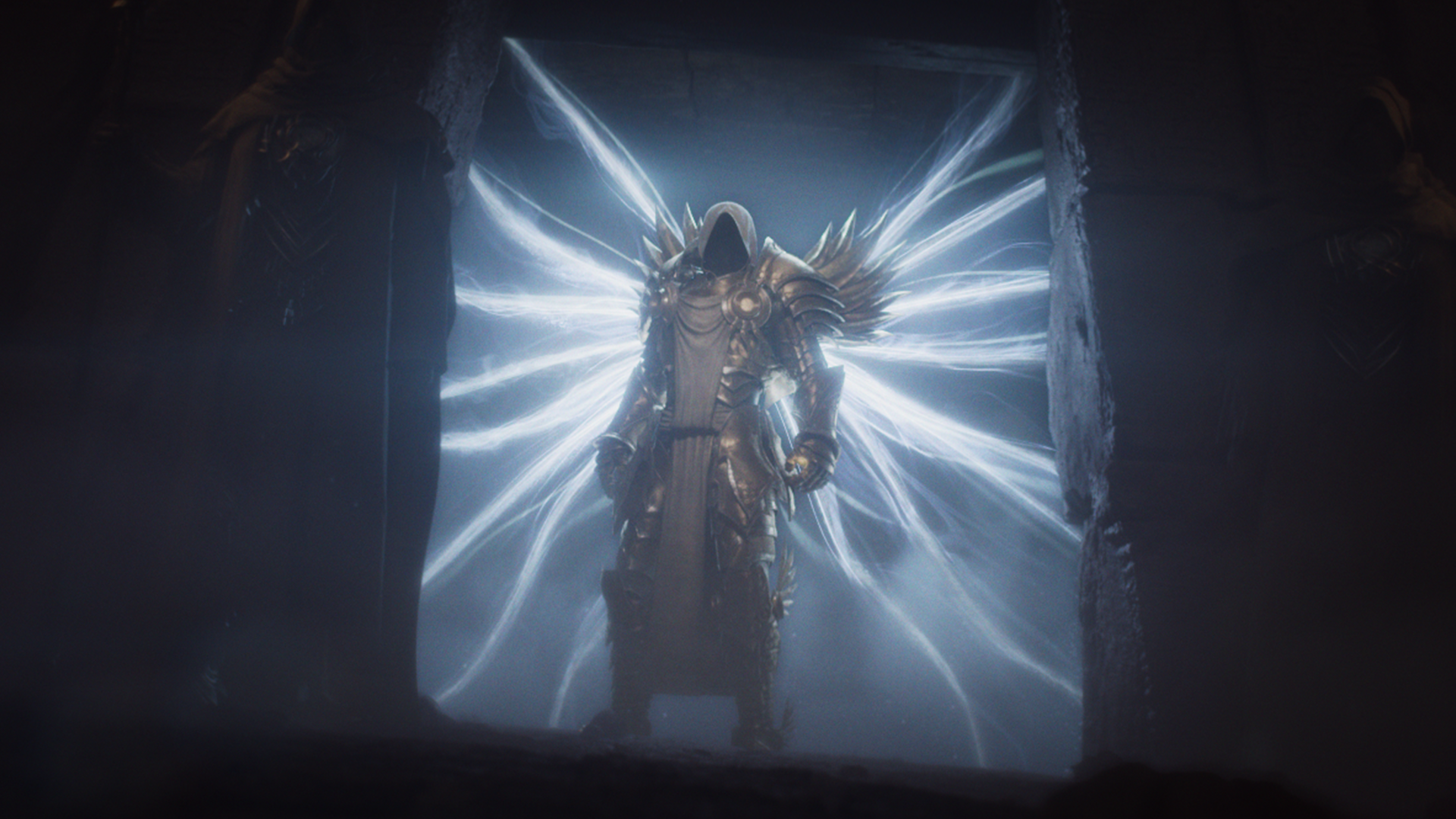 A screenshot from the Diablo II: Resurrected cinematics