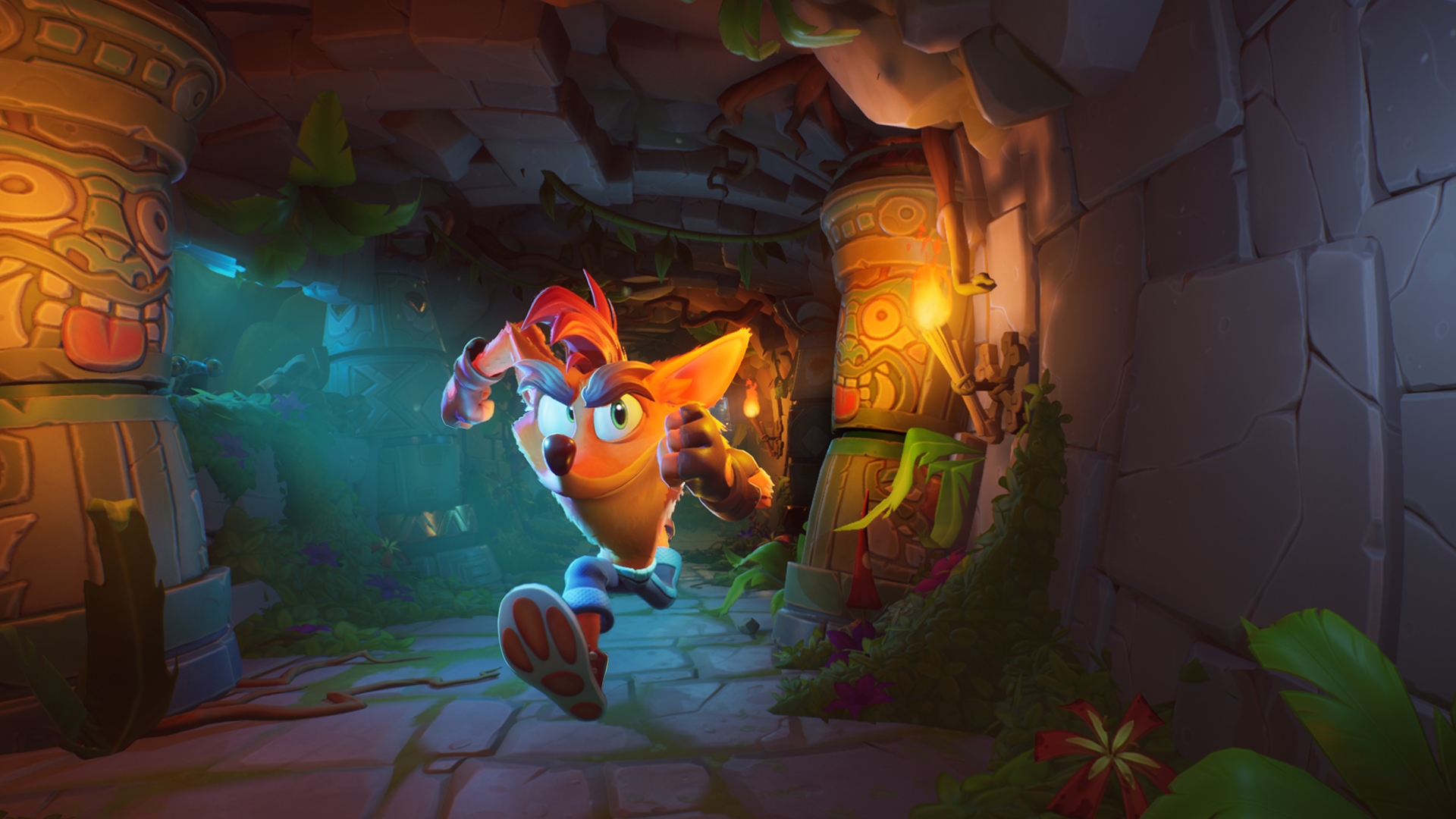 Crash dashes towards adventure