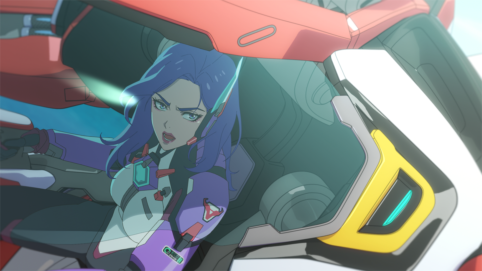 D.Mon's official Hero Trailer, "A Tough Decision," introduced Yuna Lee as Busan's newest Tank. Image: Blizzard Entertainment.