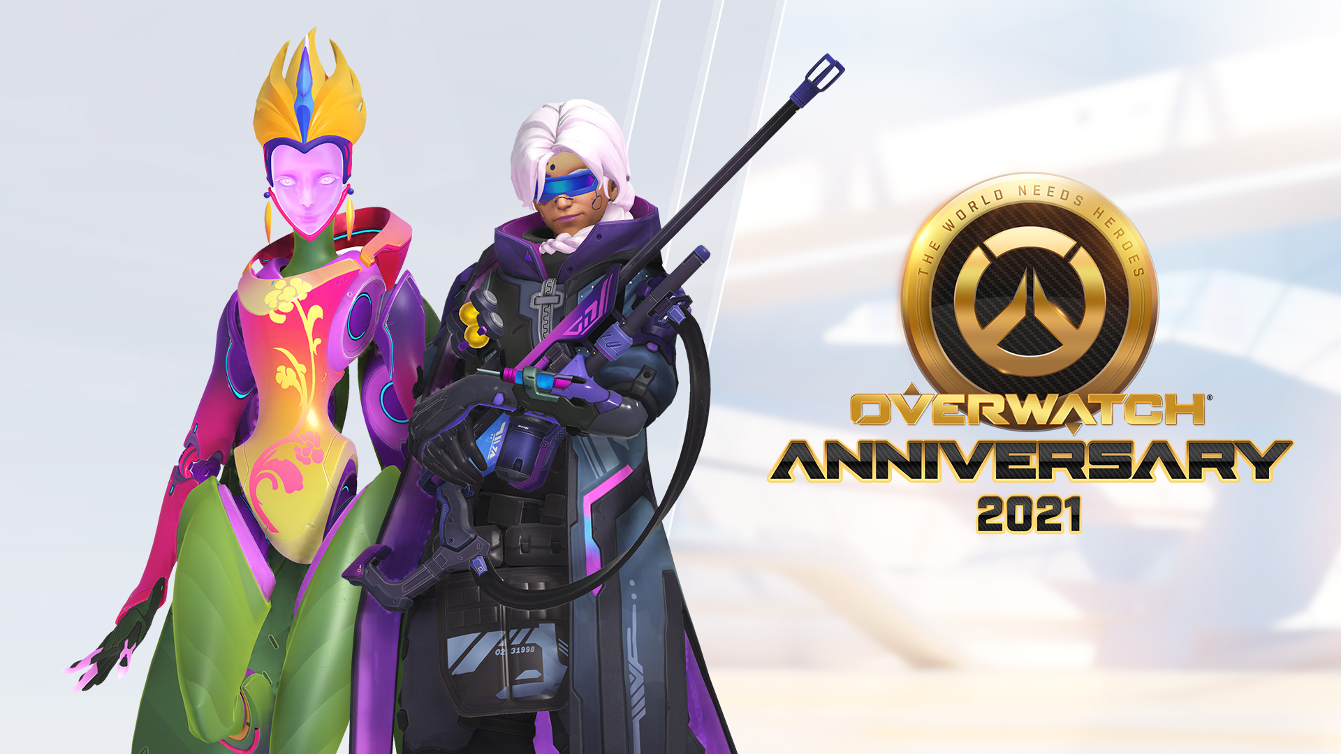 Join us as we celebrate five years of an ever-evolving landscape of clip-worthy plays, jaw-dropping player creations, and meta-redefining new features and heroes.