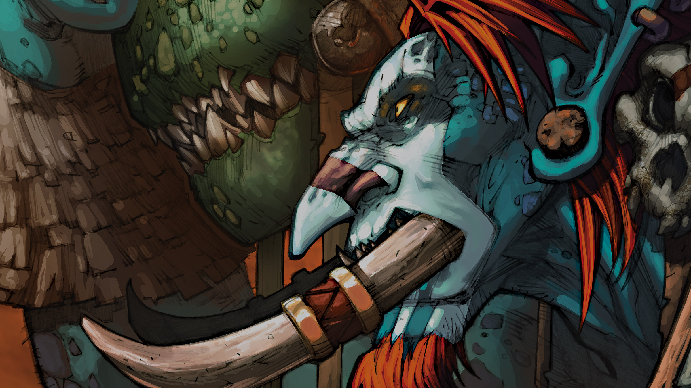 Vol'jin: The Judgment - World of Warcraft, image size:2400x1350