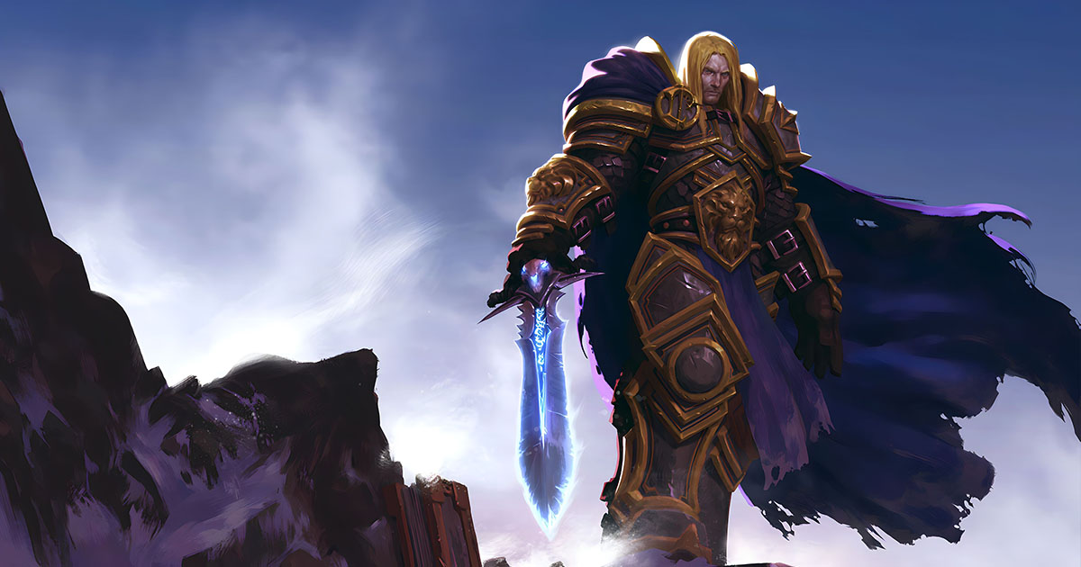 arthas warcraft 3 wallpaper