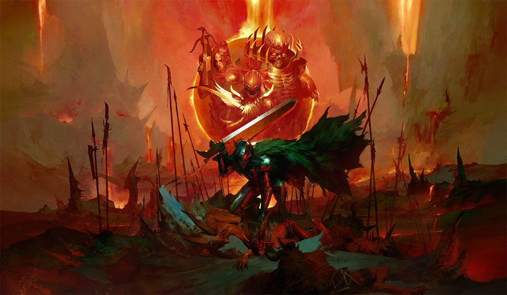 Diablo IV x Berserk Key Art