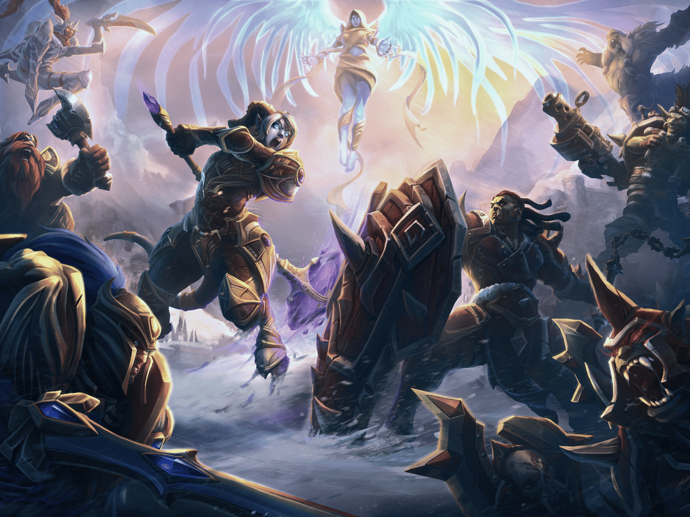 Médaille Collector World Of Warcraft / Heroes Of The Storm - Blizzard 2017 - Neuf Scellé