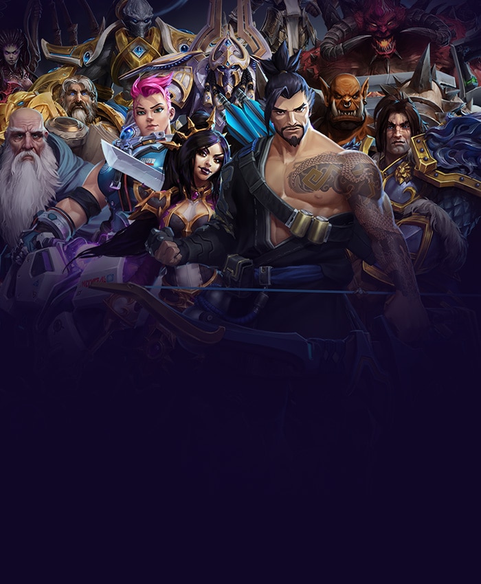 Os Heróis de Heroes of the Storm