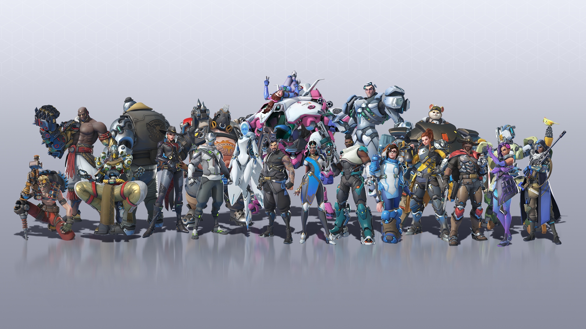 All the Overwatch Characters in Heroes of the Storm! 