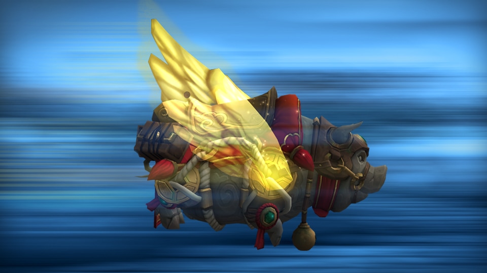 مانت Hogrus, Swine of Good Fortune 7 world of warcraft mount hogrus section1 feature3