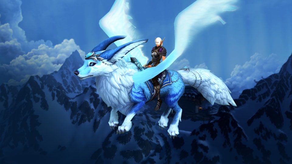 مانت Vulpine Familiar 5 world of warcraft mount vulpine familiar section1 feature1