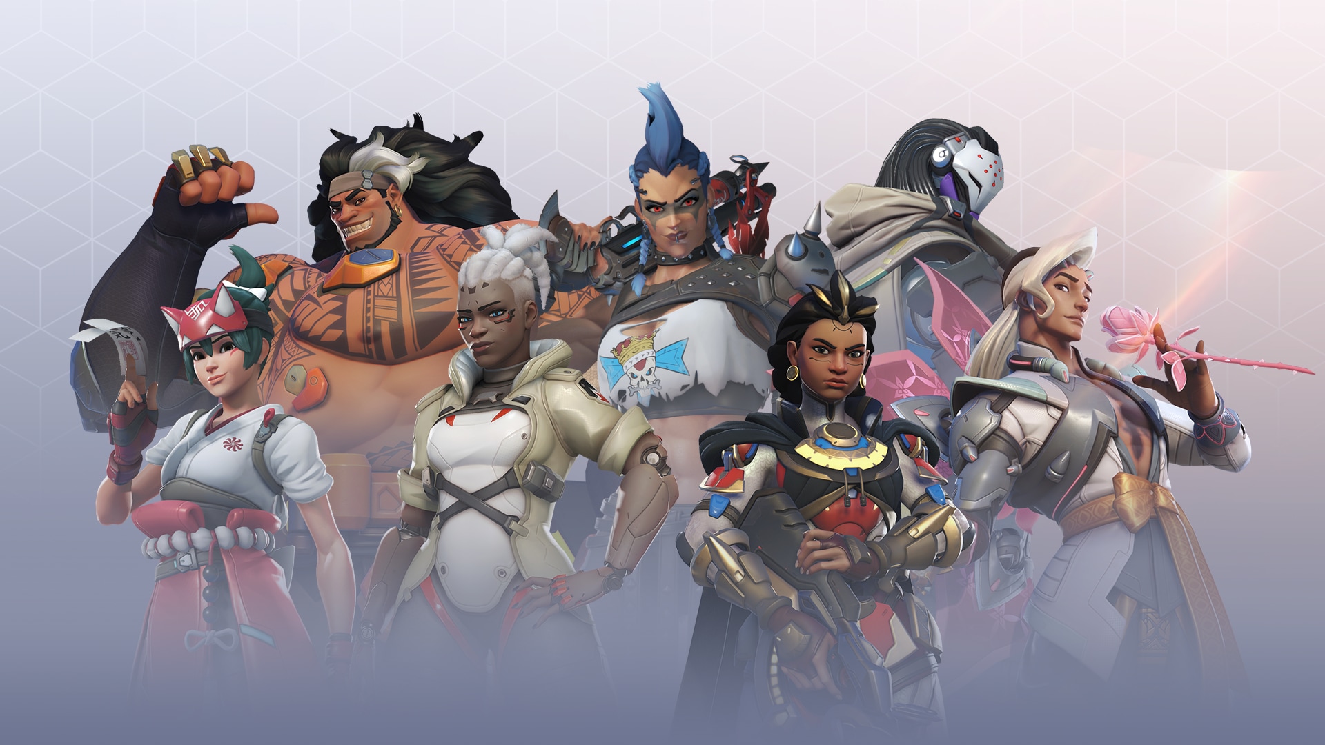 All the Overwatch Characters in Heroes of the Storm! 