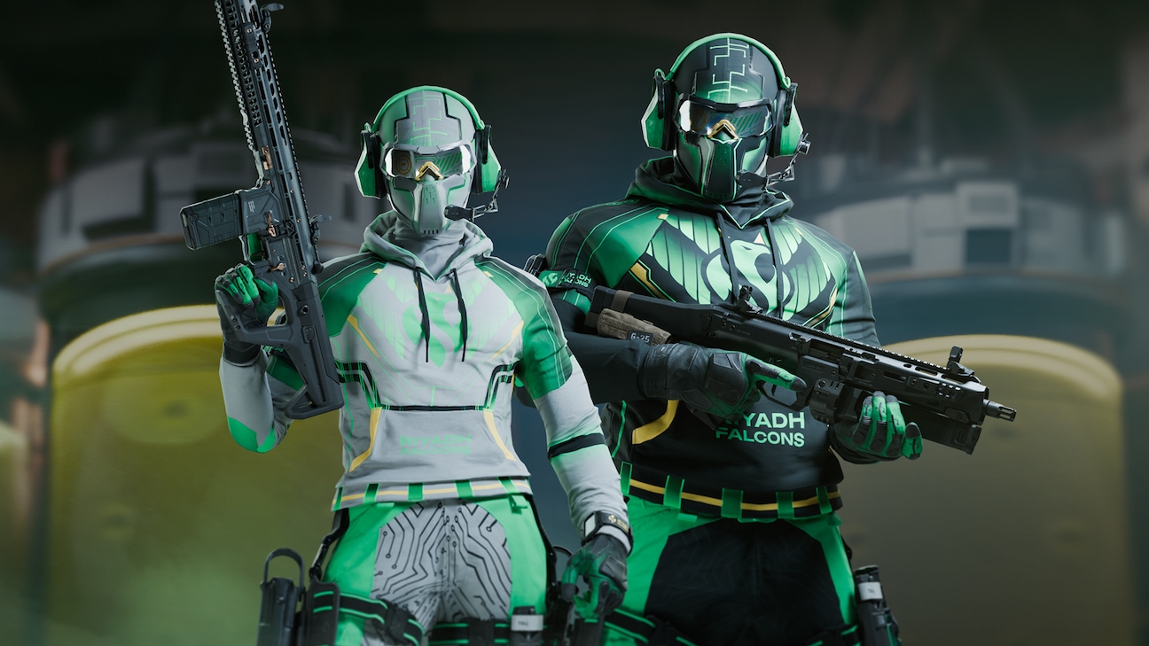 《決勝時刻》聯賽 - Riyadh Falcons戰隊組合包2026 - 《決勝時刻》 | Battle.net