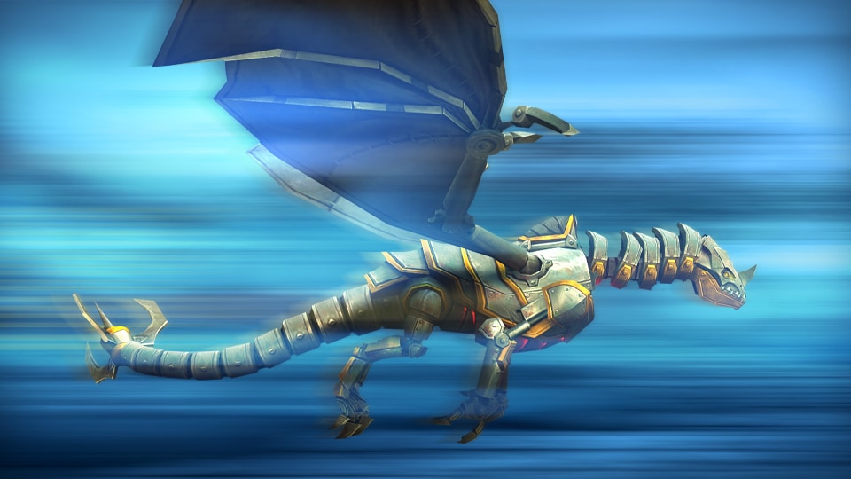 مانت Steamscale Incinerator 7 world of warcraft mount steamscale incinerator section1 feature3