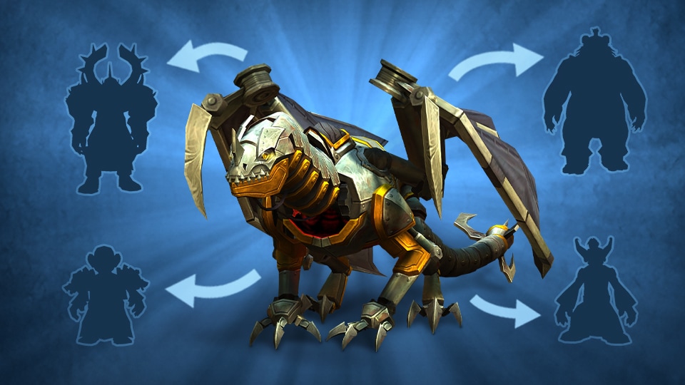 مانت Steamscale Incinerator 6 world of warcraft mount steamscale incinerator section1 feature2