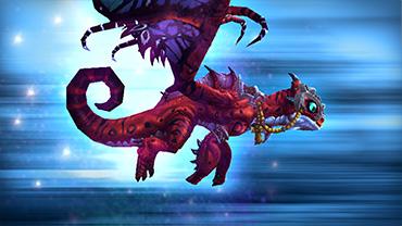 مانت Enchanted Fey Dragon 7 world of warcraft mount enchanted fey dragon section1 feature3