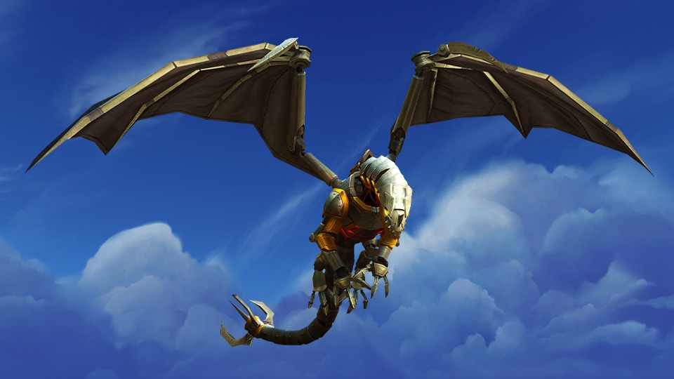 مانت Steamscale Incinerator 5 world of warcraft mount steamscale incinerator section1 feature1