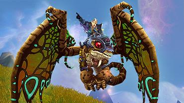 مانت Enchanted Fey Dragon 5 world of warcraft mount enchanted fey dragon section1 feature1